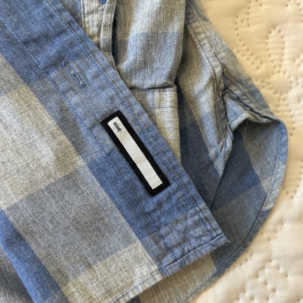 Jack Spade Men's Small Plaid Multicolor Button-Down Shirt Casual Lightweight - Picture 3 of 8